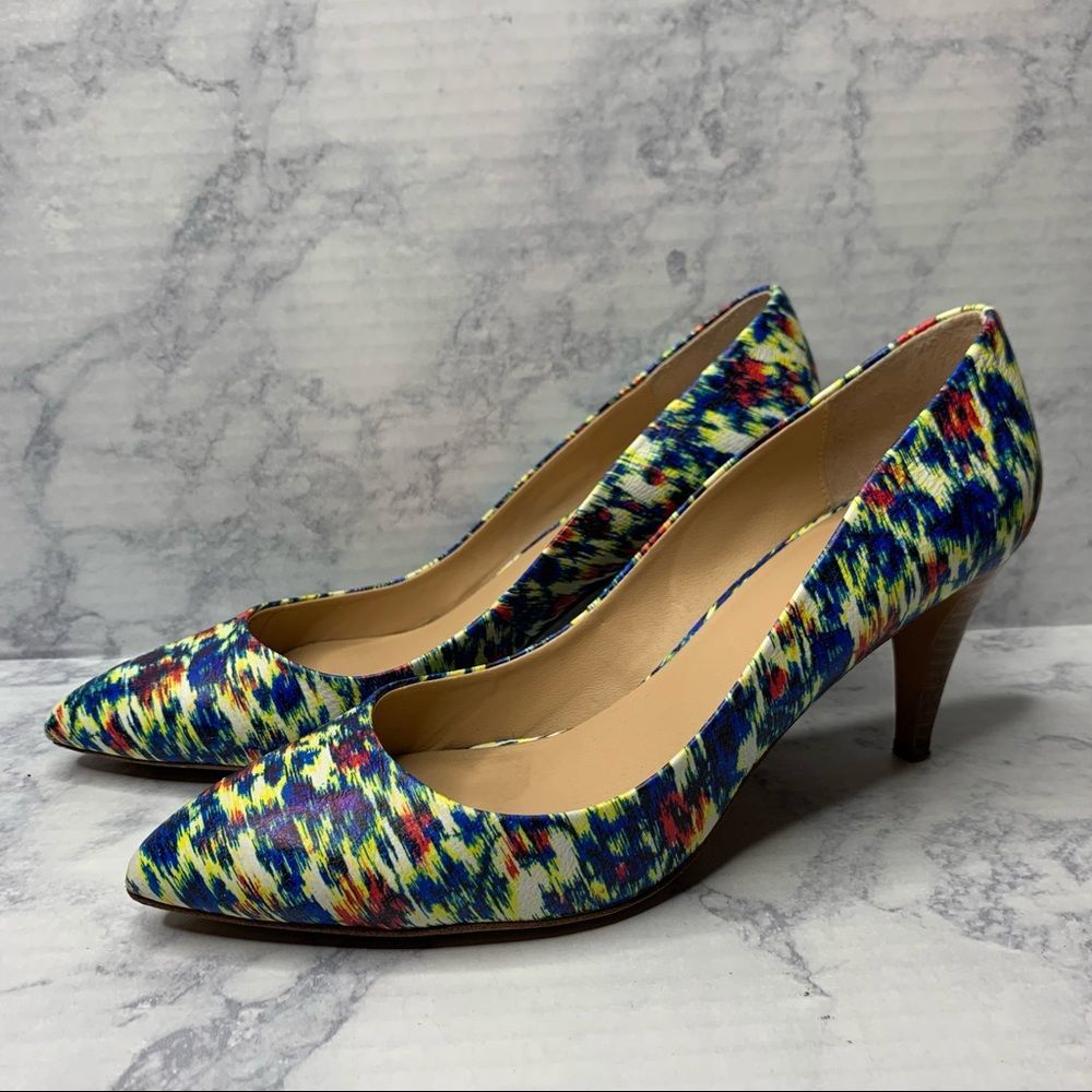 Joes jeans multi colored heels